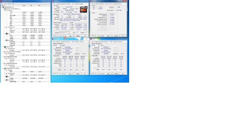 HWMonitor - CPUZ - CORETEMP - Stats at Idle - Speed 4.6GHz - CPU Manual Voltage at 1.4.jpg
