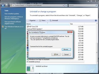 Uninstall winRAR archiver.jpg