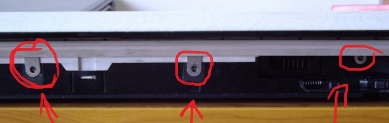 Screws on the back of the HP Mini.JPG