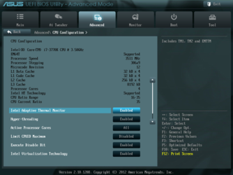 SOLVED - 3770K @ Asus P8Z77-M overclocking issues