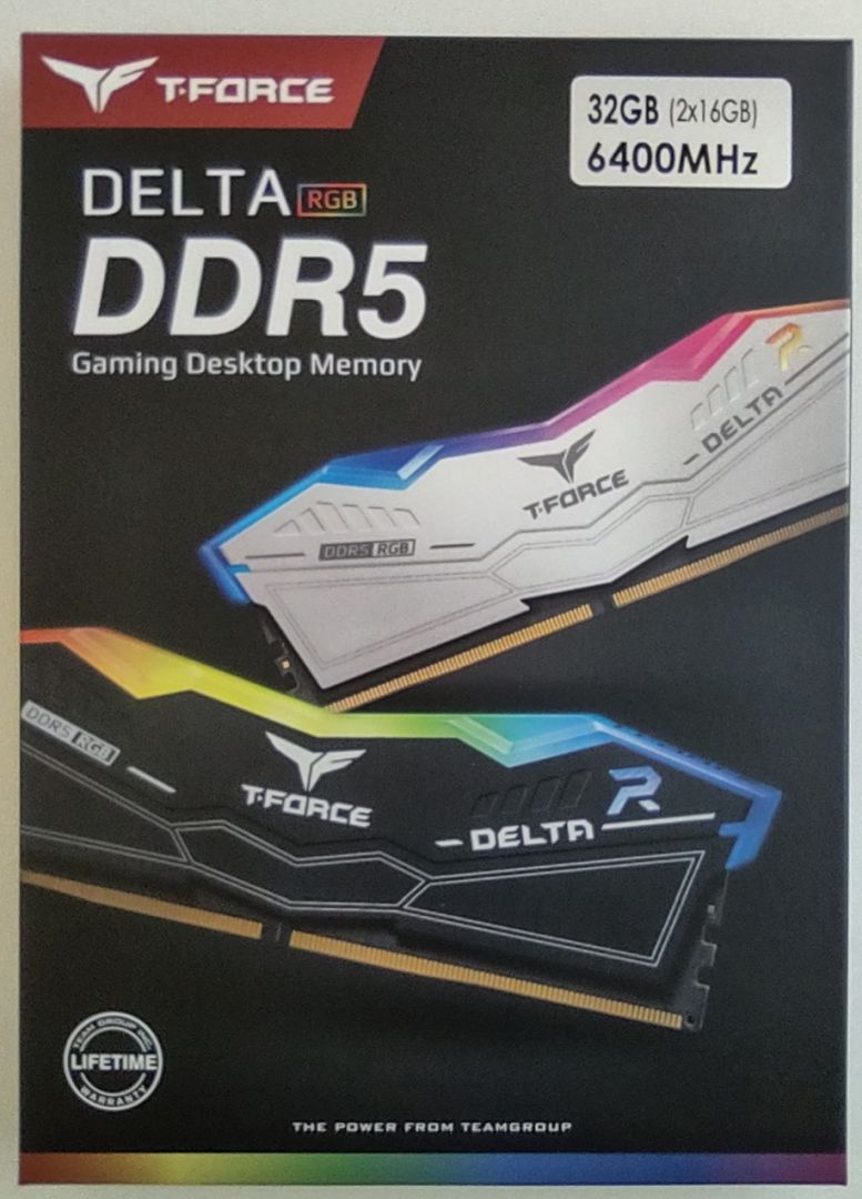 正規品販売！正規品販売！T-FORCE DELTA RGB DDR5 32GB 6200MHz タブレット